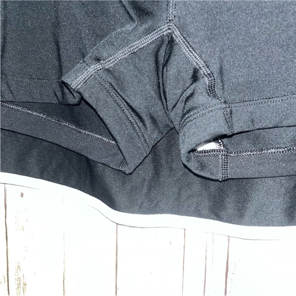 Nike Black & White Straight Tennis Skort - Picture 3 of 5